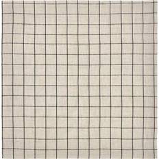 House Doctor Hdjoin Duk 150 x 150 cm Off-white Bordsduk Svart (150x)