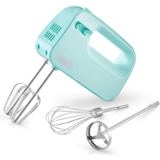 Blue Hand Mixers Premier Protein Smartstore Deluxe Compact Electric Hand Mixer