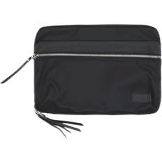 Svarta - Unisex Kuvertväskor Buddy Luster Round Zip Clutch - Black