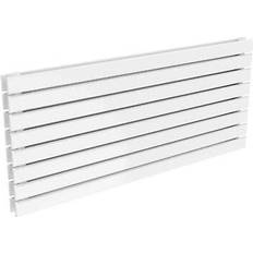 White Water Radiators Reina Rione Double Designer Horizontal Radiator 550mm H x 1200mm W White