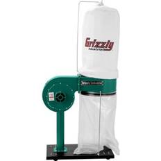 Dust Extractors Grizzly 1 HP 8A Dust Collector 500 CFM
