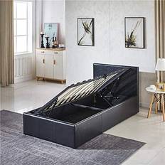 Ottoman bed single side Kosy Koala Single Side Lift Leather Ottoman Bed