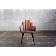 Freja Esszimmerstuhl Velvet Braun Fuß Schwarz