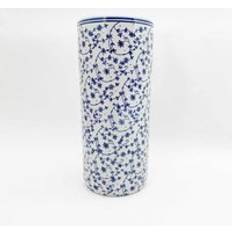 White Umbrella Stands Buttercup Farm 18 Inch Round Umbrella Stand