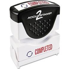 Stamps & Stamp Supplies Stamp Accustamp accu-stamp2 message stamp with shutter, 2-color, completed, 1-5/8