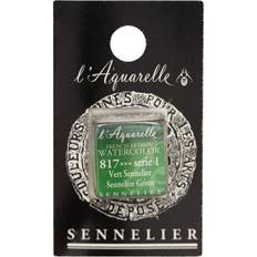 Sennelier Watercolour Half Pan Olive Green