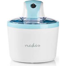 Nedis Glassmaskin 1.2 l Blå Vit Aluminium Plast