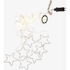 Transparent Julbelysning Star Trading Julgransslinga 2m 384LED Varmvit Transparent Julgransbelysning