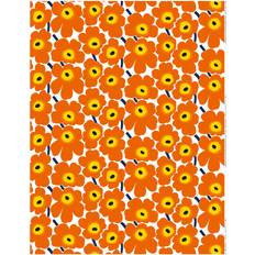 Marimekko Little Poppy Orange Fabrics Orange (146x146cm)