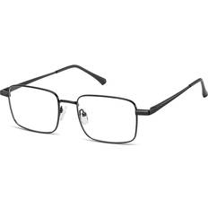 Glasögon & Läsglasögon SmartBuy Collection Pilot Halv Ram Metall Glasögon Blåa Light