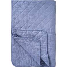 Ib Laursen Decken Ib Laursen Quilt Gestreift 180 x 130 cm Dunkelblau Decke