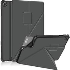 Eiderwood Lenovo Tab M10 Plus 3 Gen 10.6 TB TB 125F 128F Flexibel Origami-Skal Grå