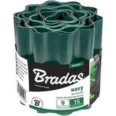 Lawn Edging Bradas Beeteinfassung Rasenkante Beetumrandung 9m x 15cm Grün