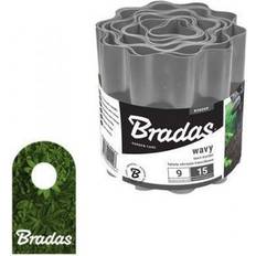 Lawn Edging Bradas Rasenkante Grau 15 cm x 9 m