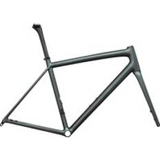 Bicycle Frames Specialized Aethos Frameset Satin Carbon 50% Silver Blue