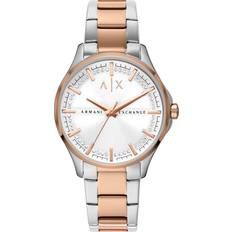 Armani Watch AX5258 Silver Pink Gold