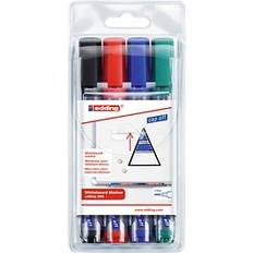 Tavelsuddare & Rengöring Edding 363 Whiteboard Marker Set of 4