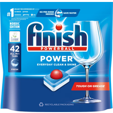 Finish Städutrustning & Rengöringsmedel Finish Power Maskindiskmedel 42 Tabletter