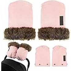 Barnevognshandsker MoMi barnevognshandsker pink
