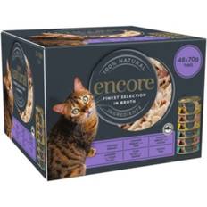 Encore 100% Natural Wet Cat Food Tins 48 x 70 g