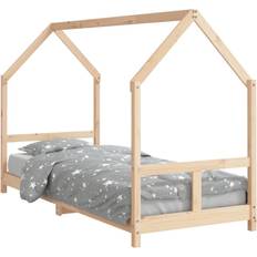 vidaXL Kinderbedframe 80 x 200 cm Massief Grenenhout