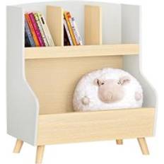 SoBuy Children Kids Bookcase Bookshelf KMB105-HG