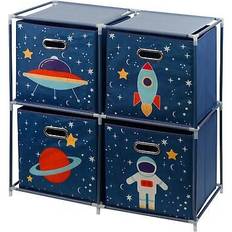 Kids Space Storage Cubes Set of 4