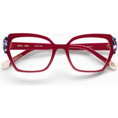 Etnia Barcelona Vesta RDBL Optical Frame Red Size 51