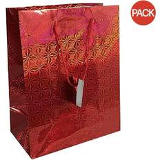 Party Gift Bags County Stationery Holographic Gift Bag Pack of 12