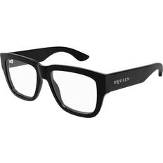 AM0510O 001 Vista Frames Acetate Black Transparent Squared