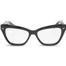 Glasögon & Läsglasögon Valentino Glasses, female, Black, Size: ONE SIZE Prescription