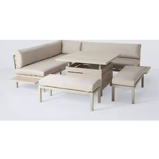 John Lewis Platform 8-Seater Corner Garden Patio Dining Set