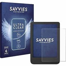 Screen Protectors Savvies 6x Screen Protector for Tolino Shine 5