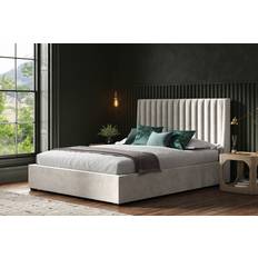 Bramcote Light Grey Velvet Double