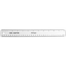 Flexible Shatterproof Clear Ruler 12 In