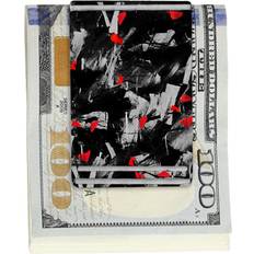 Leather Money Clips Simply Carbon Fiber Real Forged Money Clip - Red