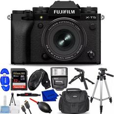 Fujifilm X-T5 Mirrorless Camera with XF 16-50mm f/2.8-4.8 Lens (Black) Bundle