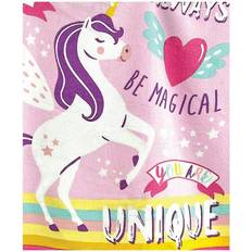 Svarta Babyhanddukar Home & Living Unicorn Microfibre Hooded Towel