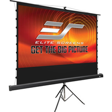 Projector Screens Elite Screens 60.6" x 107.5" Manual Tripod Projector Screen 102.4 H x 120.7 W in Gray 102.4" H X 120.7" W Wayfair (102.4" H X 120.7" W)