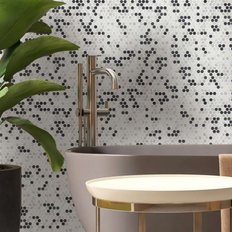 Mosaic Tiles The Tile Life Eterna Penny 12"x12"