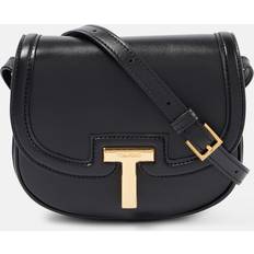 Wallis Small Leather Shoulder Bag - Black