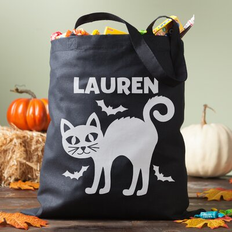 The Holiday Aisle Halloween Cat Glow in the Dark Bag 16.0 H x 15.0 W x 3.5 D