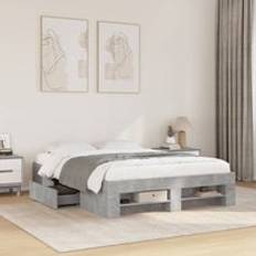 Beds & Mattresses Berkfield Home Bed Frame without Mattress 140x200 cm