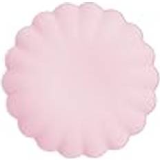 Plasttallrikar PartyDeco Återanvändbara Tallrikar 22 x 22 cm Rosa
