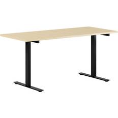 DESIGN STUDIO Fast Svart Stativ 160 x 80 cm Skrivbord