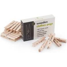 Clothespins Eco Living Wooden Clothes Pegs - Pack of 20