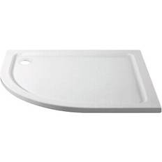 Pearl Left Hand Offset Quadrant Shower Tray 900 x 760 mm