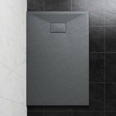 Showers NRG SMC Anthracite Rectangle Shower Tray 1300 x 800 mm
