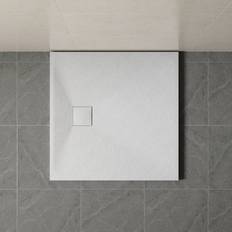 Showers Sundaze Smc White Square Shower Tray 800 x 800 mm