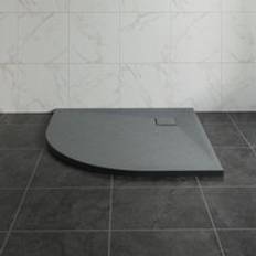 Anthracite Quadrant Shower Tray 800 x 800 mm
